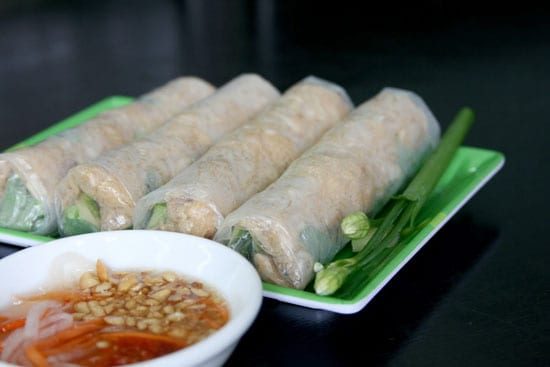 Nem sau khi cuốn xong