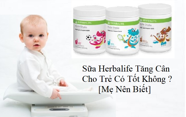 sữa herbalife tăng cân